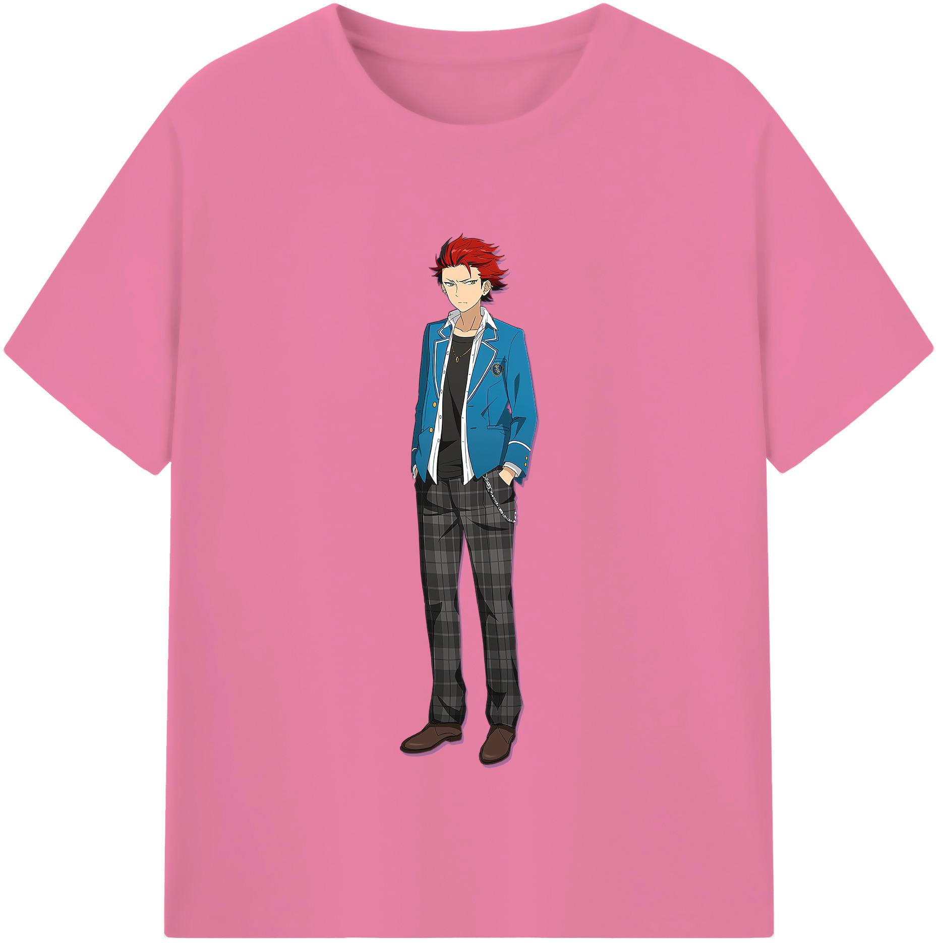 （画像用） あんさんぶるスターズ! Ensemble Stars 綿100％半袖Tシャツ（フロントプリント）